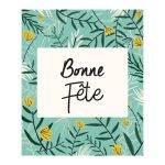 CARTE BONNE FETE