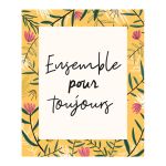 CARTE ENSEMBLE POUR TOUJOURS