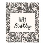CARTE HAPPY BIRTHDAY