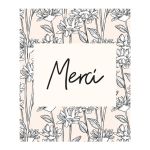 CARTE MERCI