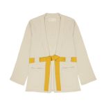 VESTE KIMONO INTERIEUR COT BIO BEIGE GM