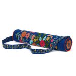 SAC YOGA BRODE BLEU