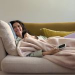 PLAID CHAUFFANT FAUX FUR