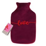 BOUILLOTTE NOEL 1,7L 2025 VELOURS ROUGE