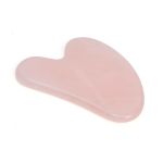 GUA SHA COEUR QUARTZ ROSE