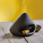 BRULEUR PALO SANTO CERAMIQUE NOIR