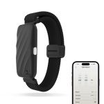BRACELET REVEIL SILENCIEUX WAKEBAND NOIR