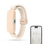 BRACELET REVEIL SILENCIEUX WAKEBAND BEIG
