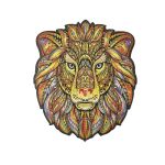 PZ BOIS - LE LION MAJESTUEUX 120PCS - S