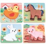 SET DE PUZZLES ANIMAU