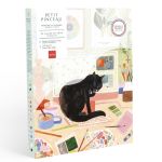 PEINTURE A NUMERO LA PAUSE DU CHAT