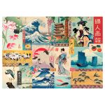 COFFRET ROND PUZZLE JAPON