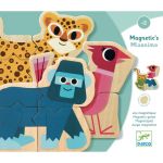 PUZZLE MAGNETIQUE ANIMAUX BOIS