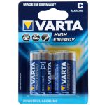 PILES LR14 X2 HIGHENERGY VARTA