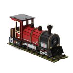 MAQUETTE LOCOMOTIVE ROUGE