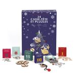CALENDRIER AVENT CASSE-TETES &amp; PUZZLES