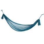 HAMAC FILET POLYESTER RECYCLE BLEU AQUAR