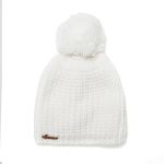 BONNET BLANC POMPON RECYCLE