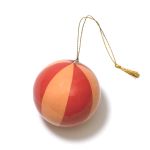 BOULE RAY ROSE ROUGE 7 CM