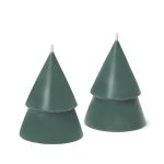 SET DE 2 BOUGIES SAPIN 10CM