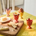 SET DE 4 COQUETIERS FLEUR