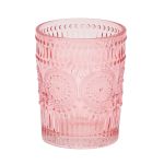 1 GOBELET EN VERRE ROUGE