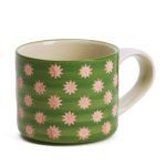 MUG VERT FLEURS ROSES TY21255-K25671H2