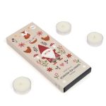 8 BOUGIES CHF PLAT NOEL