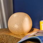 LAMPE BOULE PISSENLIT 21CM