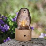 HERISSON FEU BOIS DETECTEUR DE MOUVEMENT