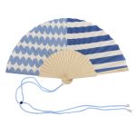 EVENTAIL SYMETRIQUE BLEU