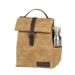 LUNCHBAG CANVAS ISOTHERME + GOURDE