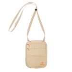 POCHETTE SECRETE TOUR DE COU BEIGE