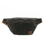 SAC BANANE CANVAS SLING NOIR