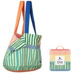 SAC CABAS RAYE RECTO VERSO