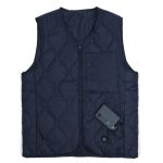 GILET CHAUFFANT SANS MANCHE BLEU S