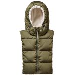 CAPUCHE FUDOON KAKI SHERPA