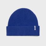 BONNET LAINE BLEU ROI
