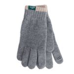 GANTS TACTILES TROUS GRIS