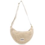 BANANE DEMI LUNE HINDBAG TEDDY BEIGE