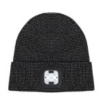 BONNET REFLECHISSANT TORCHE NOIR