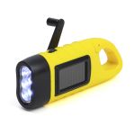 TORCHE SOLAIRE DYNAMO JAUNE