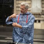 PONCHO DE PLUIE PAISLEY
