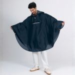 PONCHO DE PLUIE BLEU MARINE
