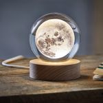 SULFURE LUMINEUX LUNE 3D