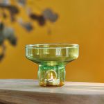 BRULE PARFUM EN VERRE ORANGE VERT