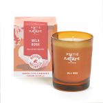 BOUGIE MILA ROSE NATUREL 180G