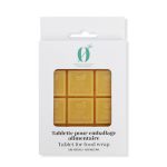 TABLETTE CIRE VEGAN EMBALLAGE ALIM