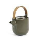 THEIERE PORCELAINE 0,6L VERT NORI