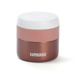 LUNCHBOX METAL BORA MISTY ROSE 400ML
